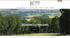 Desktop Screenshot of golf-dijon.fr